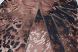 SC Leopard Print Tie Up Maxi Dress GLAG-D5920284G