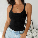 SC Casual Solid Color Tank Tops GYOU-CX062803