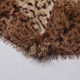 SC Leopard Print Tassel Shorts GFRT-32770PBY