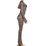 SC Letter Print Hooded Long Sleeve Pants Set GSLF-K25S83409