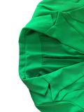 SC Long Sleeve Solid Color Blazer Two Piece Pants Set OMY-11067