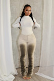 SC Solid Color Fashion Tight Pants GXHF-M80601