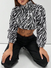 SC Leopard Print Thickened Plush Coats GYXN-53670