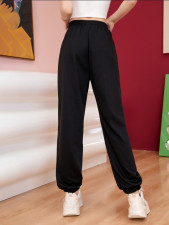 SC Loose Butterfly Print Sweatpants GYXN-52559