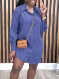 SC Long Sleeve Solid Color Shirt ZDF-31350