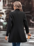 SC Solid Color Lapel Neck Coats GYXN-72231