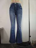 SC Retro Low Rise Flare Jeans GXJF-240606