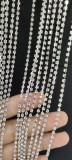 SC Rhinestone Deep V-Neck Tassel  Wrap Romper GYOM-8855