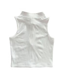 SC Solid Color V Neck Tight Tank Top GFCF-1289