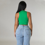 SC Sleeveless Sport Silid Color Tank Tops GOSD-1329