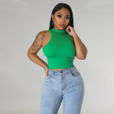 SC Sleeveless Sport Silid Color Tank Tops GOSD-1329
