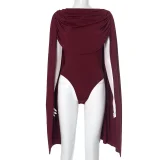 SC Long Sleeve Solid Color Bodysuit GDSF-Q24BS670