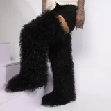 SC Over-the-knee Fur Snow Boots GHSX-HS