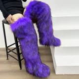 SC Over-the-knee Fur Snow Boots GHSX-HS