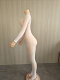 SC See Through Solid Color Stocking Tight Jumpsuit SFY-822