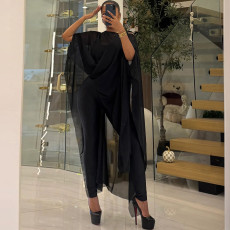 SC See Through Mesh Smock+Vest+Pant Three Piece Set GZJQ-K25S89478