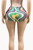 SC Fashion Print Tight Pants GFCF-1440