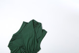 SC Sexy Wrap Chest Hollow Out Fishtail Dress GSLF-K25D85449