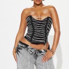 SC Sexy Wrap Chest Bandage Tank Top GOMN-71392