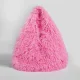 SC Plush High-Capacity Faux Sheepskin Triangle Shoulder Bag HBRS-5123