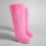 SC Fur Over-the-knee Snow Boots HBRS-72