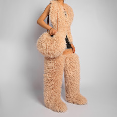 SC Fur Over-the-knee Snow Boots HBRS-72