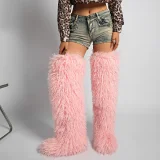 SC Fur Over-the-knee Snow Boots HBRS-72