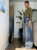 SC Fashion Ruched Loose Jeans GYLN-0572