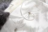 SC Plus Size White Rabbit Fur Hooded Coat HHMY-XF-腰带豹纹超长