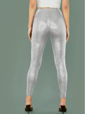 SC PU Leather Snake Print Pants GFMA-0415