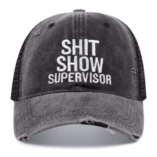 SC Embroidered Holes Baseball Sunscreen Hat YWXY-XYFS00017