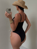 SC Contast Color Bandage One Piece Swimsuit GCAY-Y111