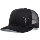 SC Letter Embroidered Sport Mesh Baseball Cap YWXY-XYFSMZ0004