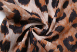 SC Mesh Leopard Print Long Sleeve Jumpsuit XEF-K25Q66048