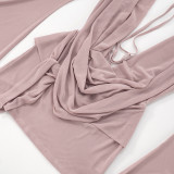 SC Deep-V Mesh See-Through Vacation Dress GKFY-8845