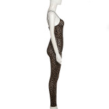 SC Sexy Leopard Print Sling Jumpsuit XEF-K21Q05102