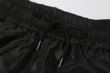 SC Solid Color Ruched Loose Pants XEF-K22P17901
