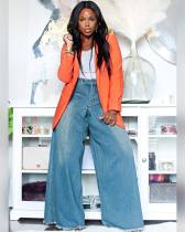SC Fashion Loose Washed Wide Leg Jeans GYLN-0811