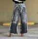 SC Plus Size Fashion Patchwork Loose Jeans GYLN-1173