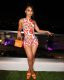 SC Butterfly Print Backless Sleeveless Romper GQLK-KG706