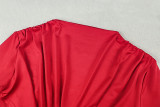 SC Long Sleeve Ruched Tight Maxi Dress GJYO-303829