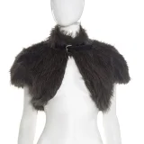 SC Fuzzy Short Sleeveless Tie-up Top GSZM-C25TP266