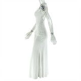 SC Sleeveless Solid Color Backless Maxi Dress GJYO-303622