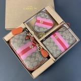 VIP1 Heart-Shaped Coin Purse Crossbody Bag And Clutch Set BGPT-9912