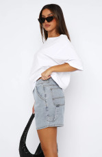 SC Casual Loose Denim Shorts GYAN-8946