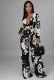 SC Long Sleeve Print Two Piece Pants Set XHXF-8635
