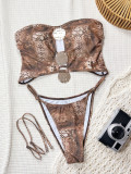 SC Sexy Backless Wrap Chest Leopard Print Bikini Set CSYZ-G685KY