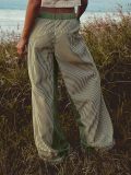 SC Loose Color Block Wide Leg Jeans GYAN-059