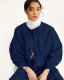 SC Long Sleeve Tie Up Loose Denim Coats GYAN-703