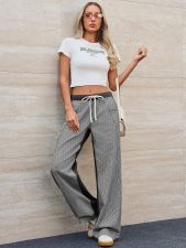 SC Loose Color Block Wide Leg Jeans GYAN-059